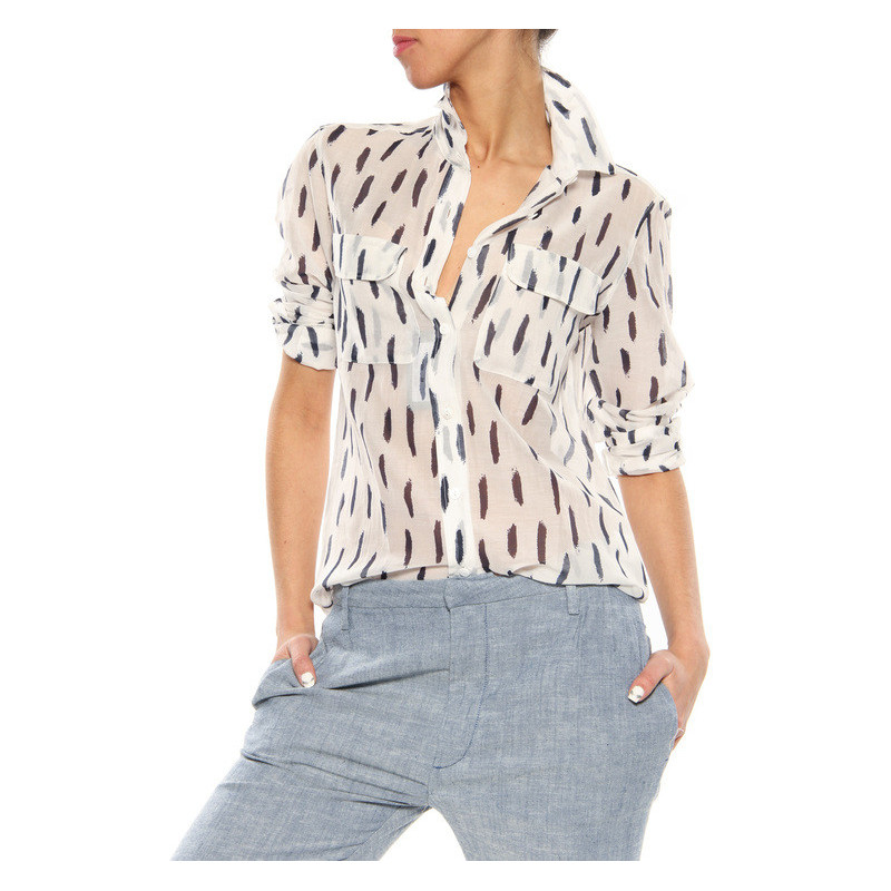 Shirt Himons white-blue